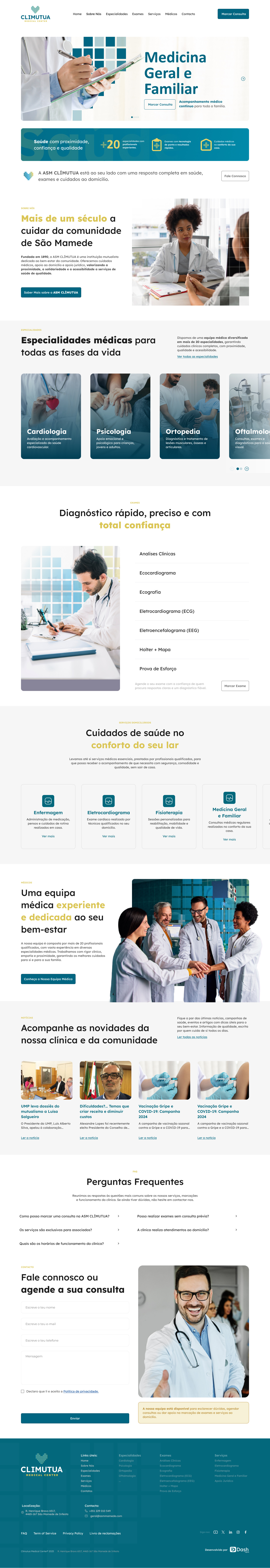 Climutua - Medical Center (Wordpress + Elementor) elementor figma wordpress