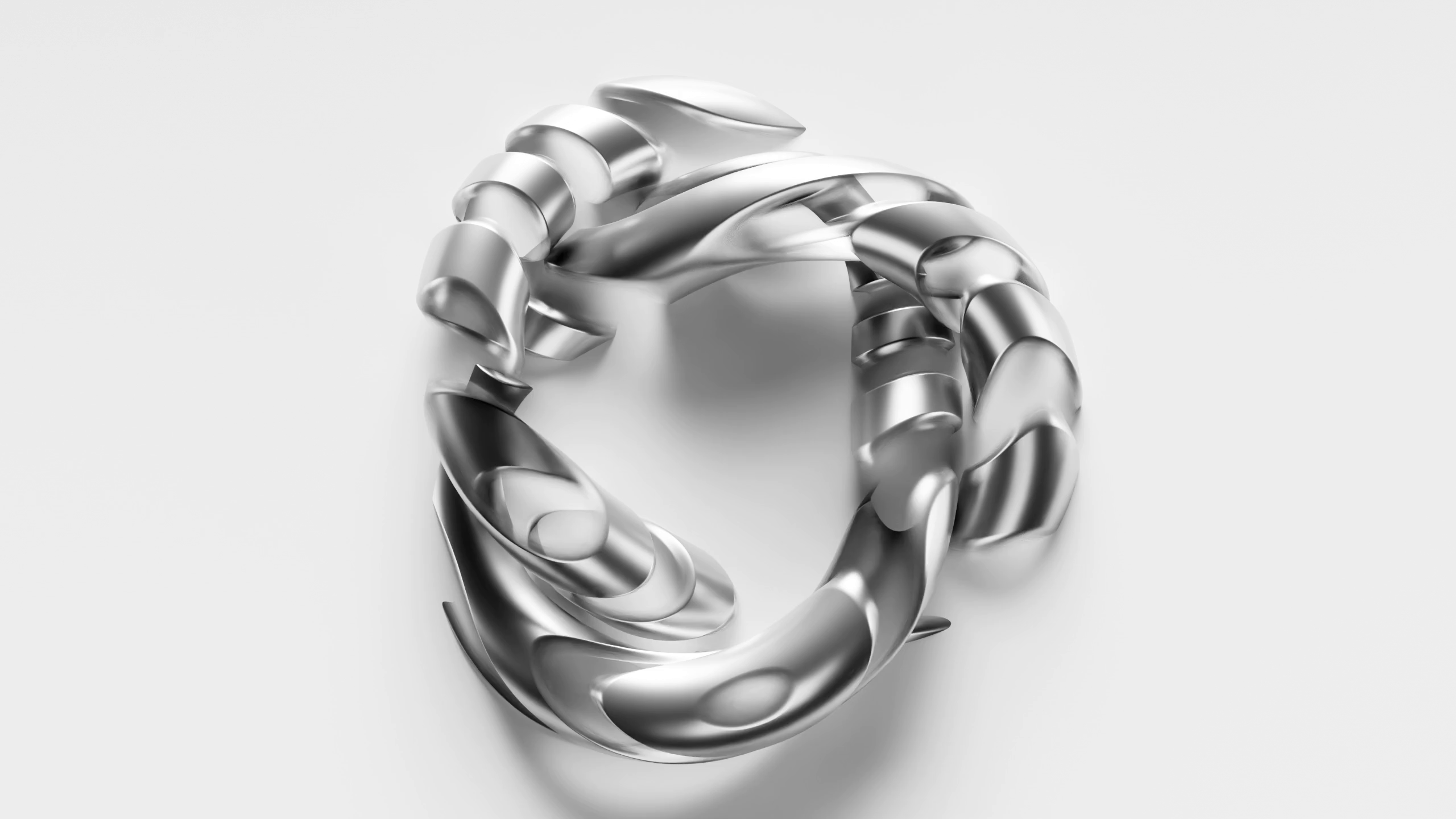 Abstract Liquid 3D Animation