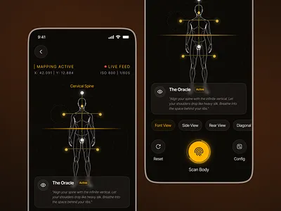 Tailor AI – Smart Alignment Scanner aiscanner app appdesign biomechanics bodymapping digitalhealth dribbble fitnesstechnology futuristicui healthtech mobileapp mobileappdesign motiontracking posturecorrection smartwellness tailorai uidesign uxdesign web wellnessapp
