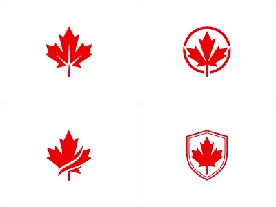 Maple Leaf Logo Variations – Canadian Brand Identity System badge logo design brand identity design brandidentity branding canadian branding creativedesign design graphic design illustration logo logo design logo variations logodesign modernlogo startup branding visual identity