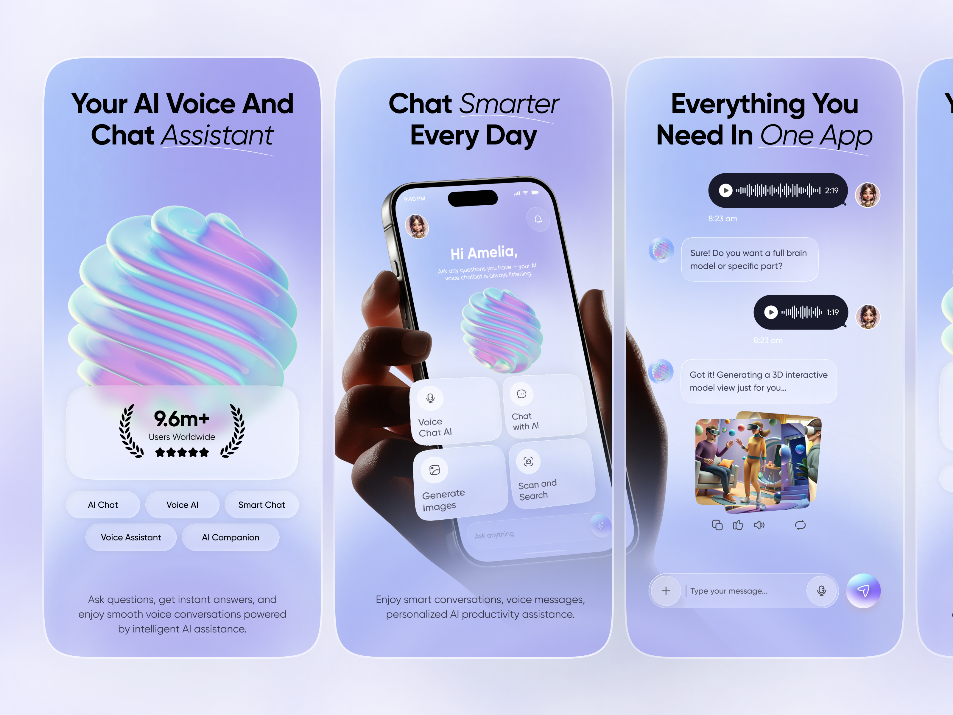 Example of App Store Screenshots