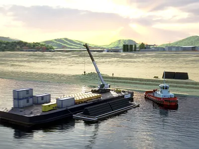 Combiloc Seaside 3d Animation 3d an animate animation branding graphic design motion graphics