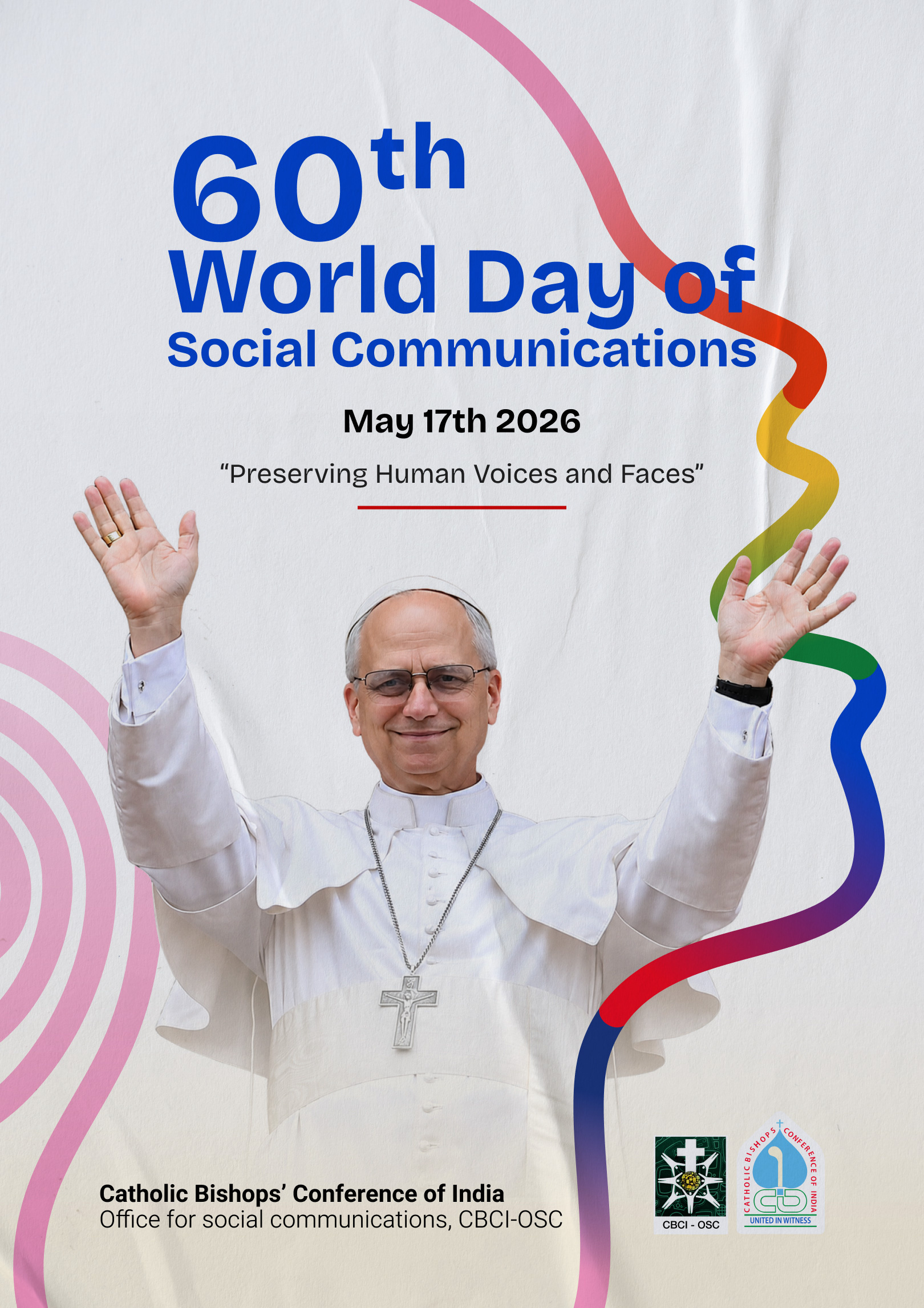 World day of Social Communication Poster graphic design illustrations poster