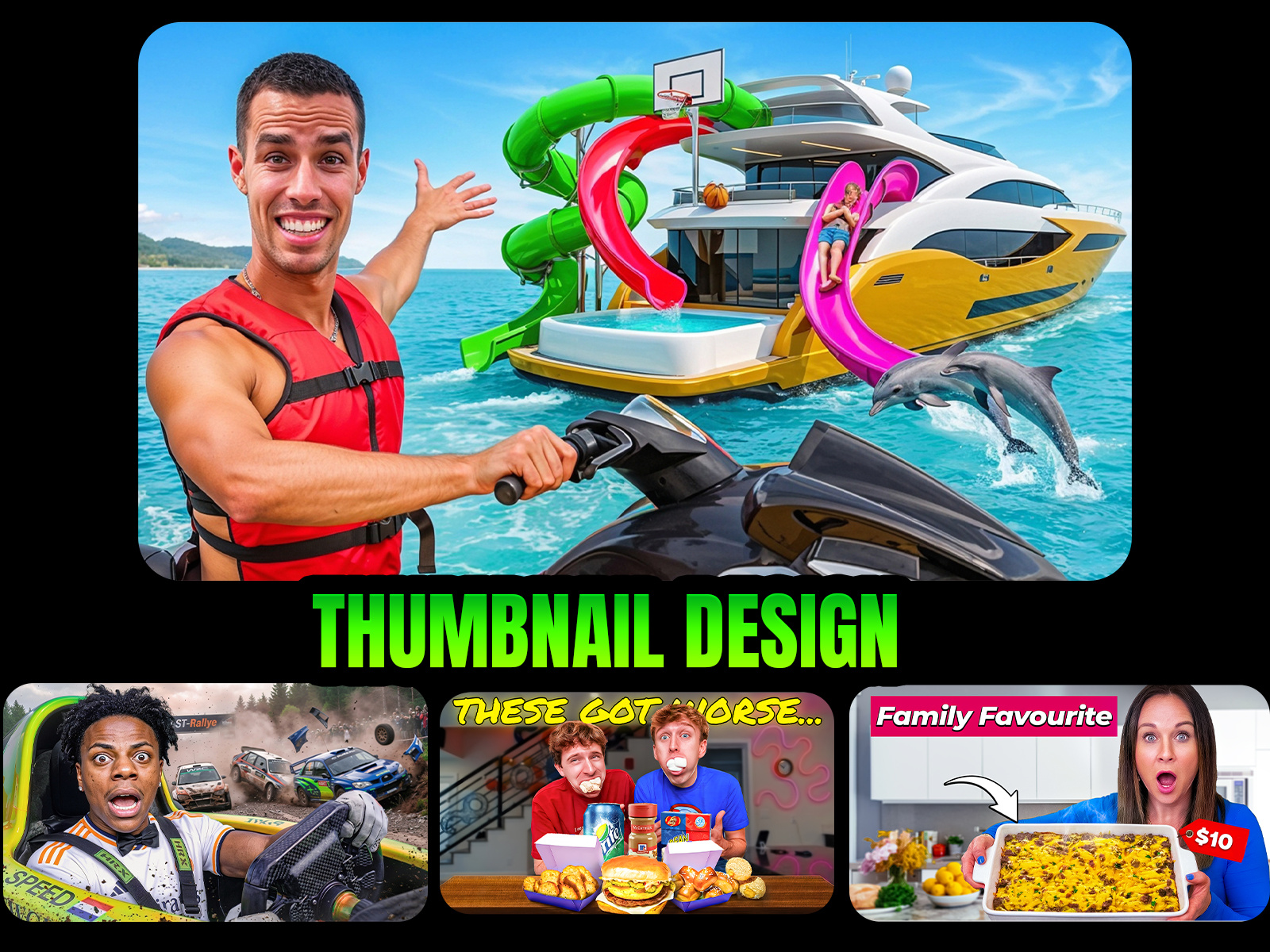 Example of You Tube Thumbnail Design