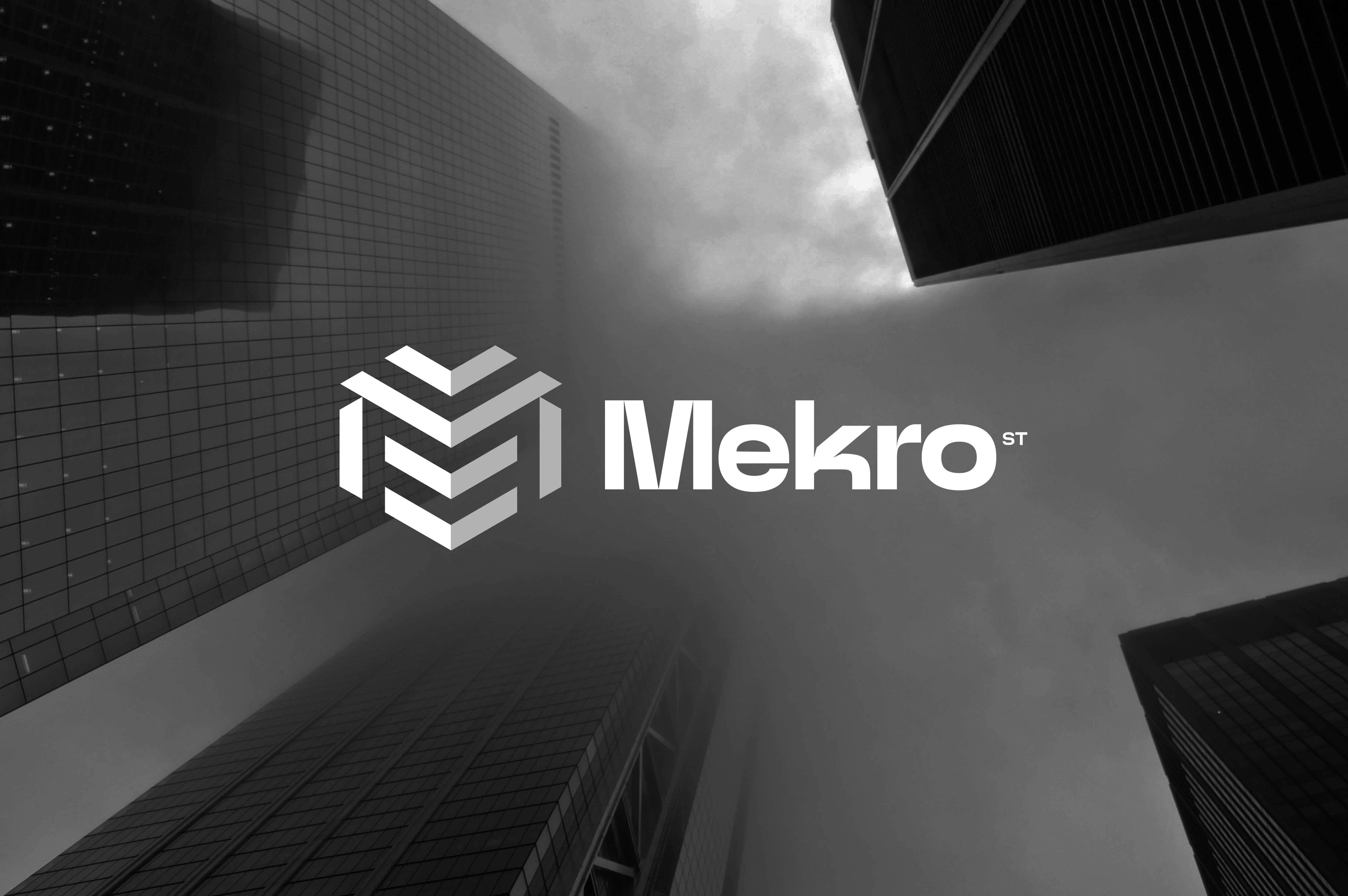 Mekro - M logo, M letter, Construction logo, UI, Web, Branding 3d branding building construction logo graphic design home house icon logo logo design logo designer m construction logo m letter construction logo m letter logo m logo real estate website