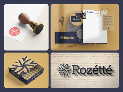 Rozette – Brand Identity Showcase 1