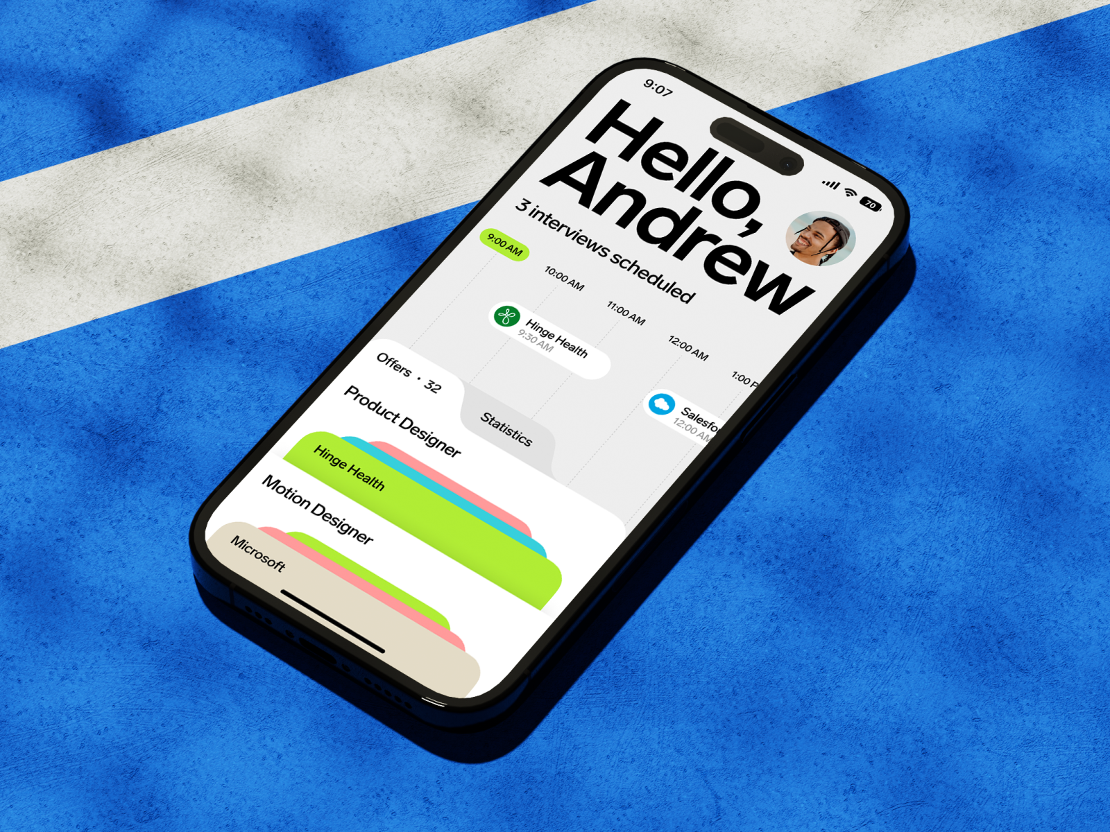 Example of UX / UI Design