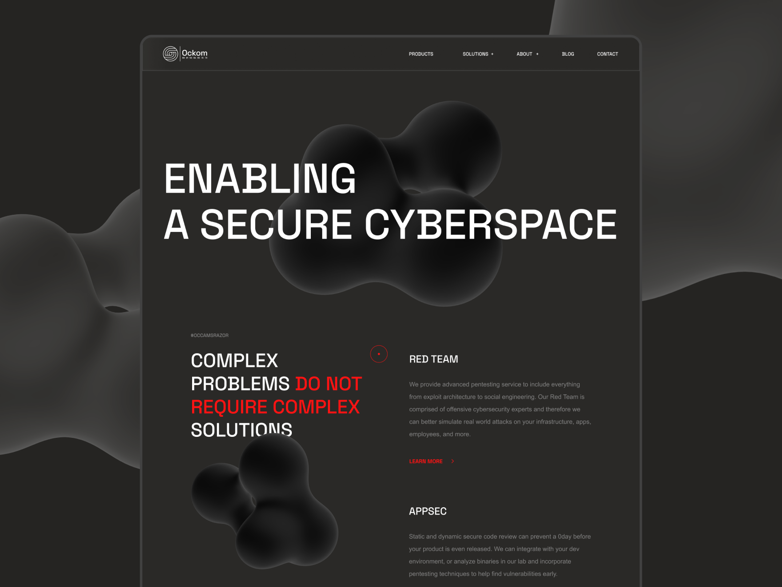 Example of 3D, Motion & Web Gl For Websites