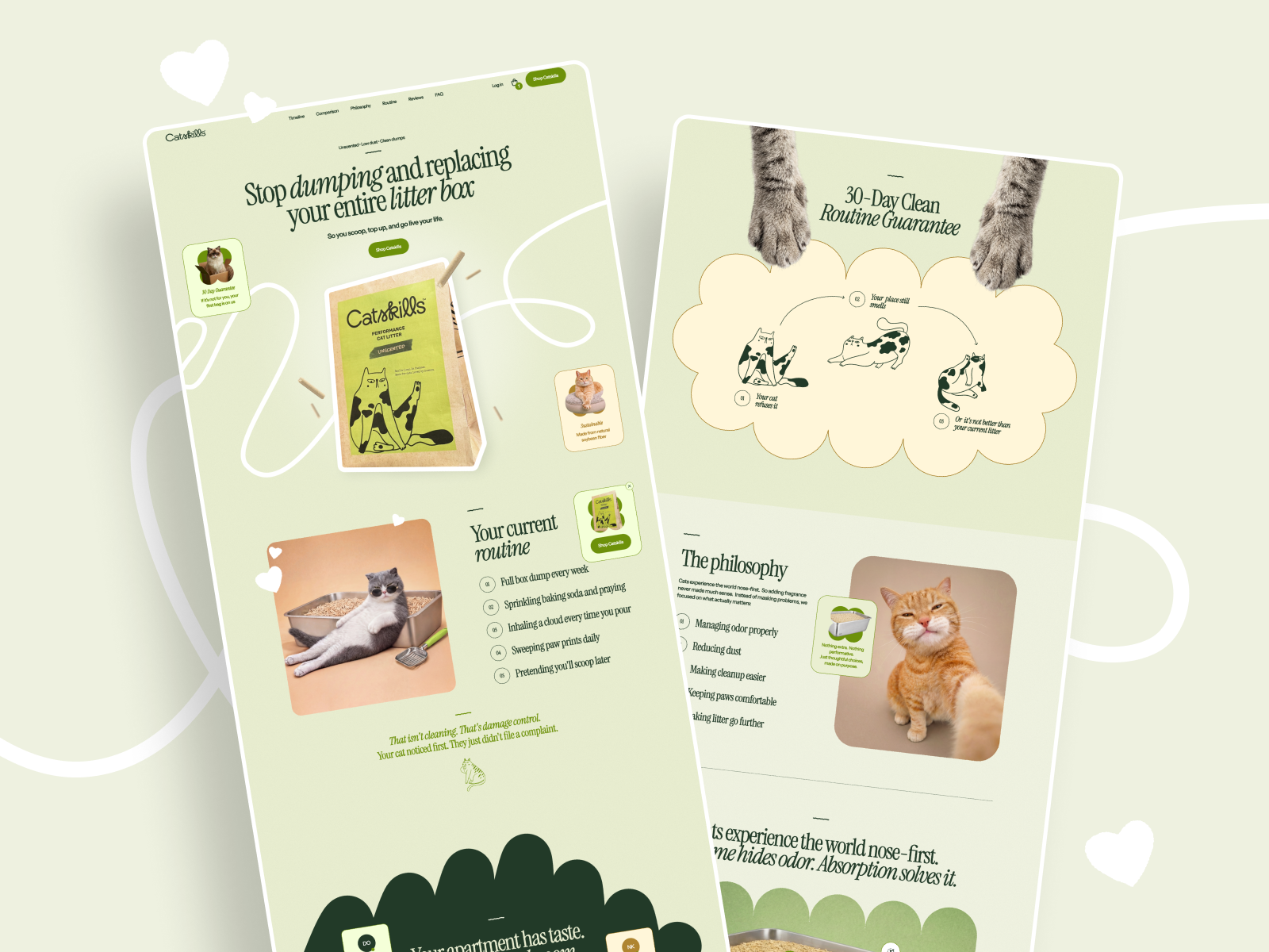 Example of Landing Page Design & Development