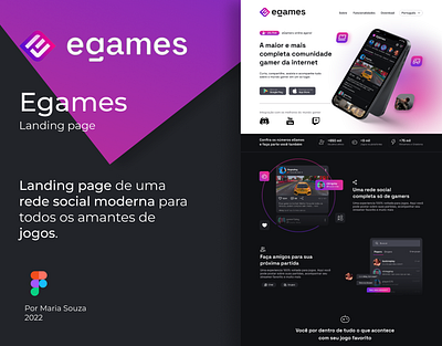 E-Games Desktop design graphic design ui ux