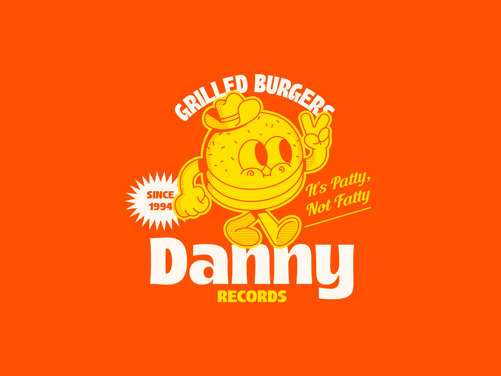 Danny Records Grilled Burgers