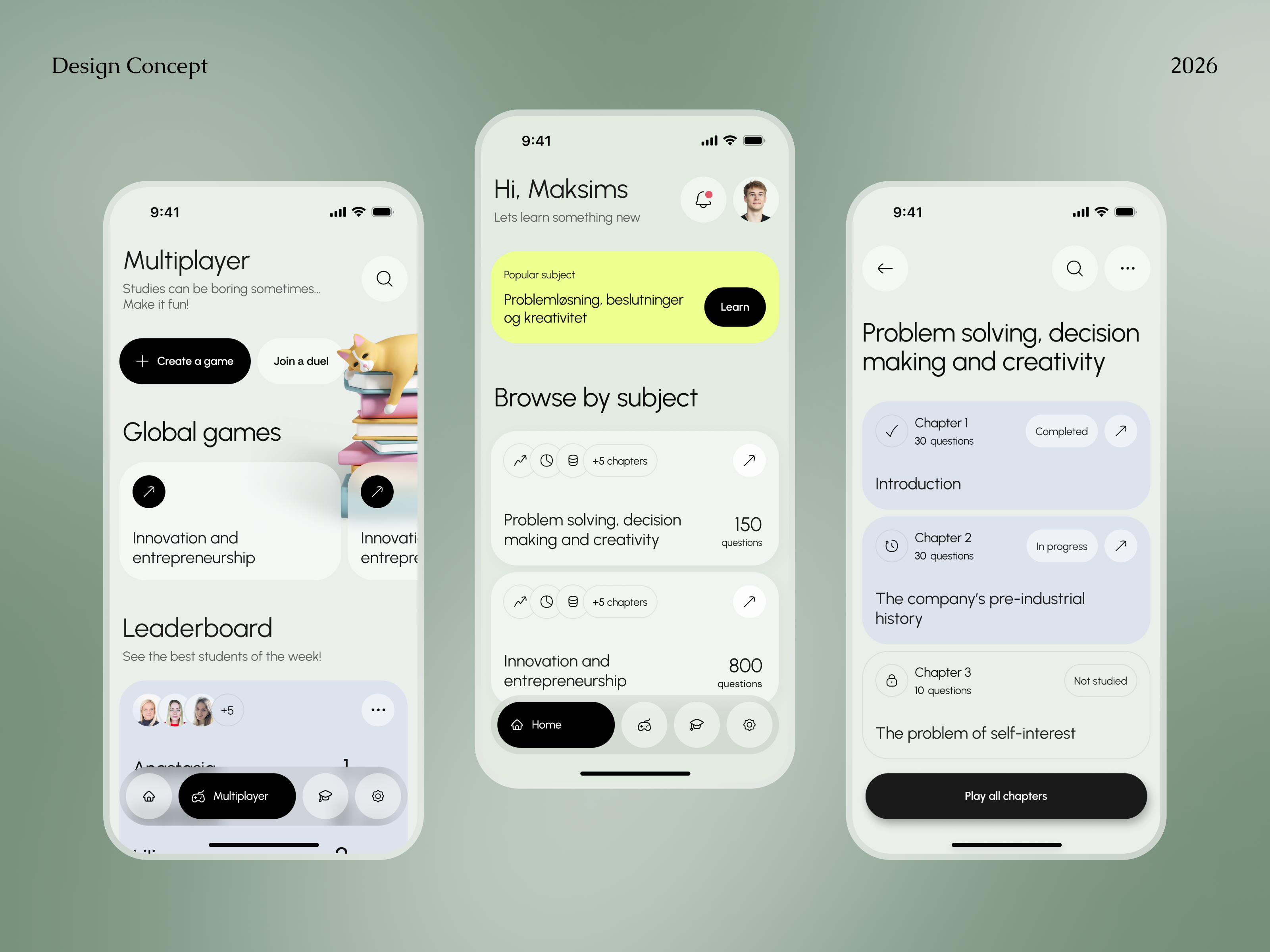 Design Concept design2026 designconcept iso mobileap ui uidesign uistyle uxdesign