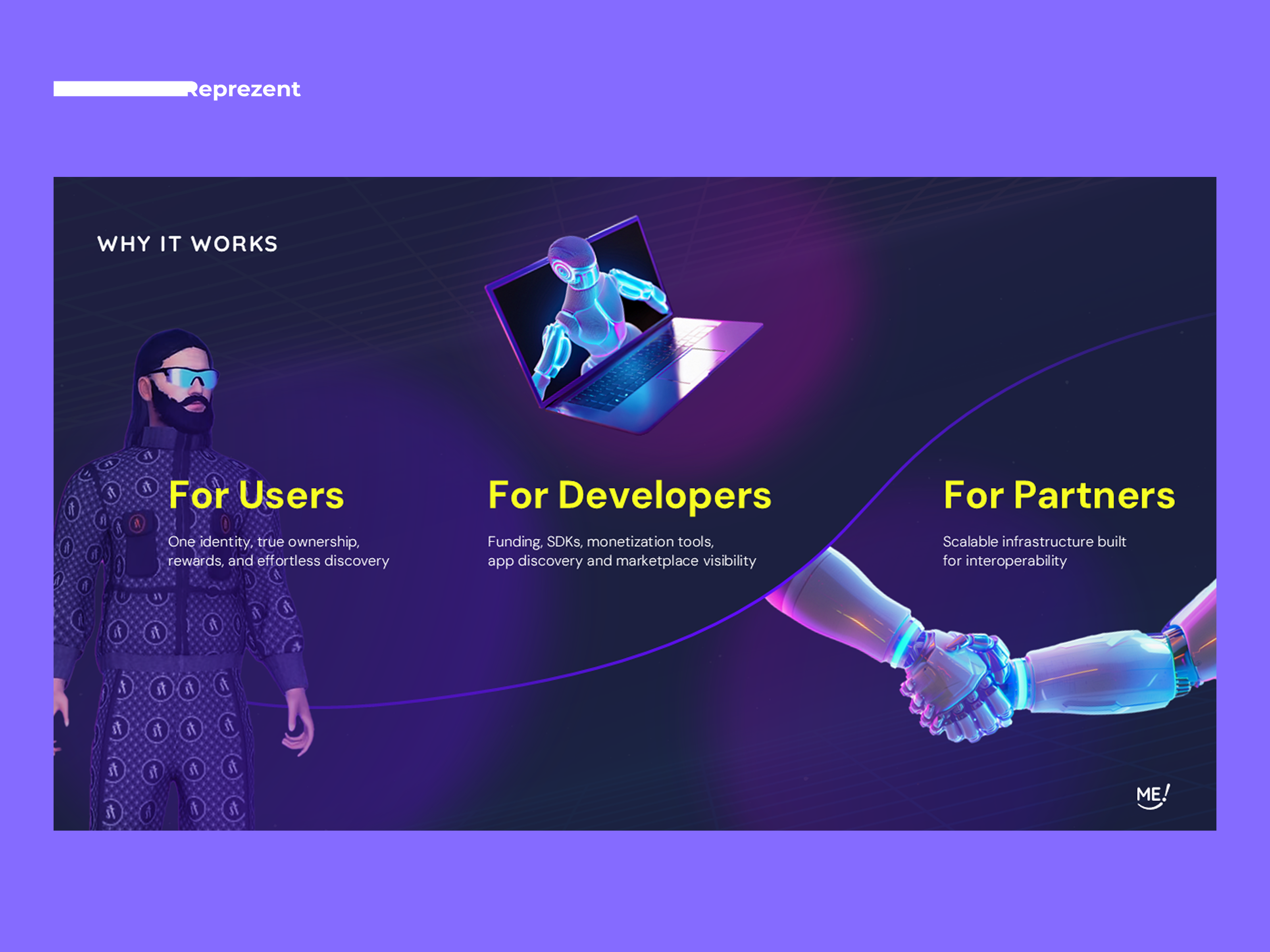 Web3 Platform | PowerPoint Presentation ai company presentation deck design design google slides graphic design illustration keynote pitch deck pitch deck design power point powerpoint presentation presentation design presentation layout technology typography