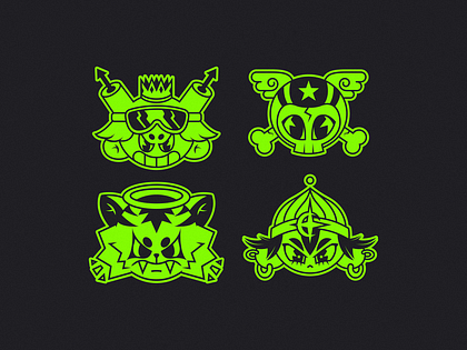 Y2K Sticker Set V03