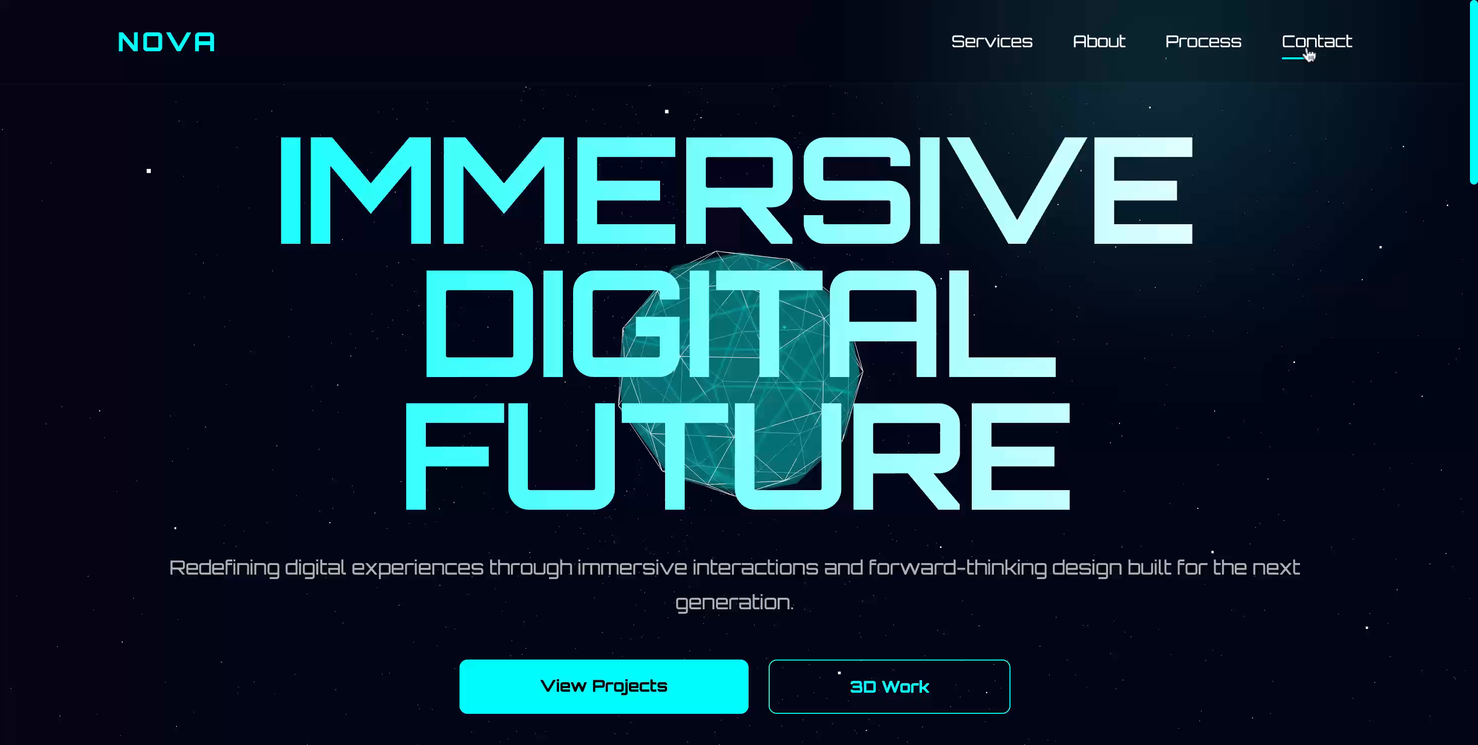 3D Web Experience (JavaScript, Three.js, HTML, CSS,Responsive)