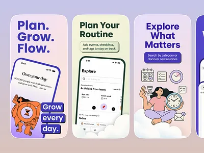 App Store Screenshots (App Store Preview) app screenshots app screenshots design app store preview app store screenshot app store screenshots calender app ios app screenshots management app mobile payment app plan app sass app screenshot screenshots task app screenshot web