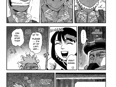 menofhorror's Manga from vgen art black and white character design comic comic book design drawing illustration manga