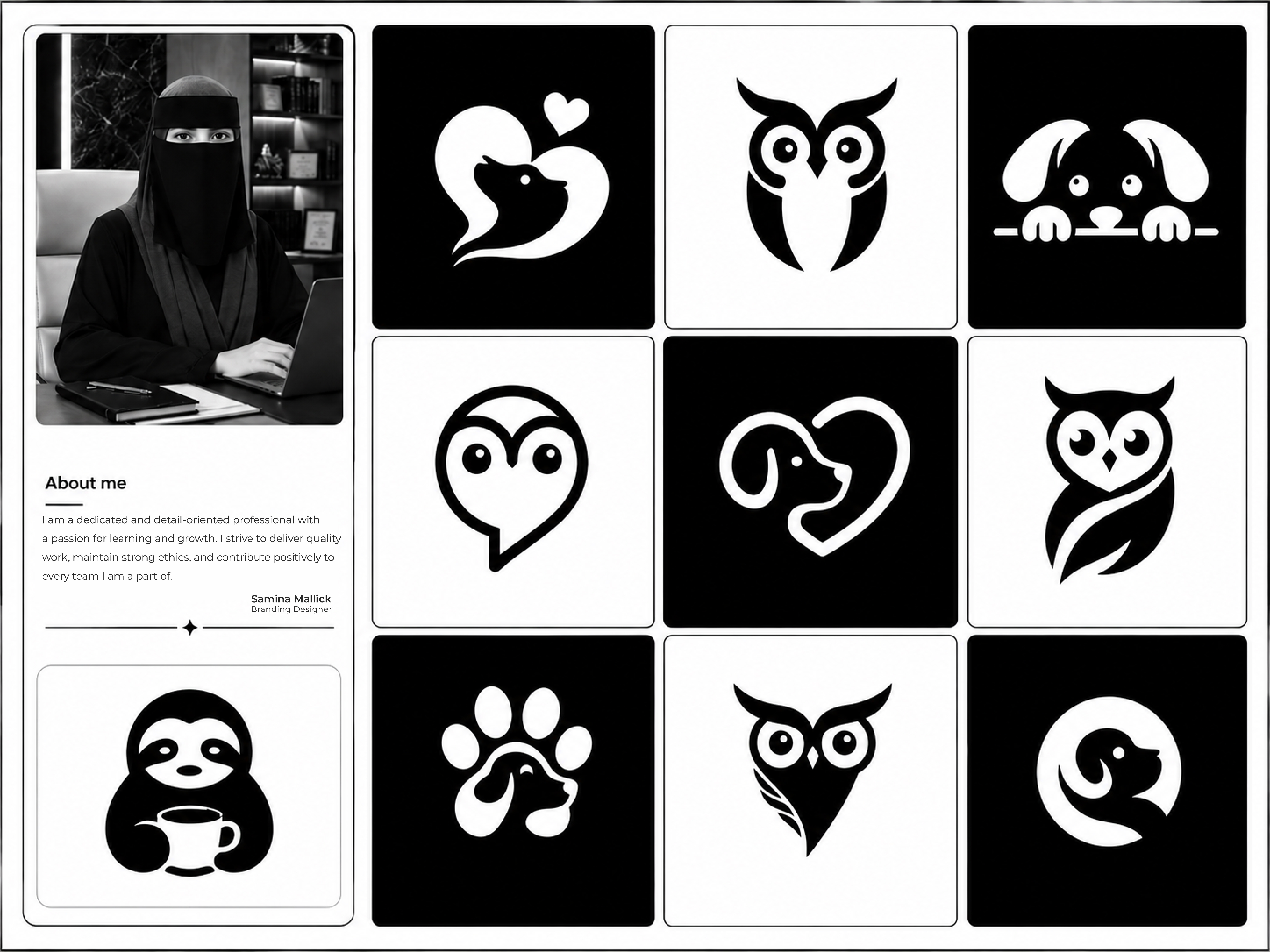 Example of Modern Mascort  Logo Collection