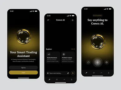 Crypto Mobile App app crypto crypto app crypto mobile app crypto trading app crypto wallet design interface minimal mobile app ui uiux ux web