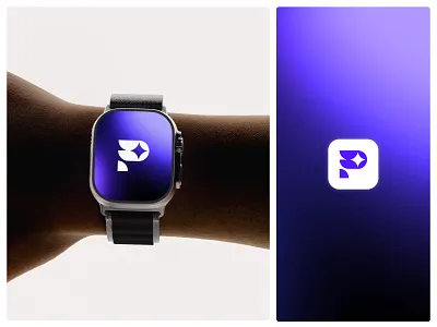 Letter P - Web3 Logo Design // For Sale a b c d e f g h i j k l m n ai logo app icon artificial intelligence logo branding gradient logo identity branding logo design o p q r s t u v w x y z p letter logo saas logo unused logo web3 logo