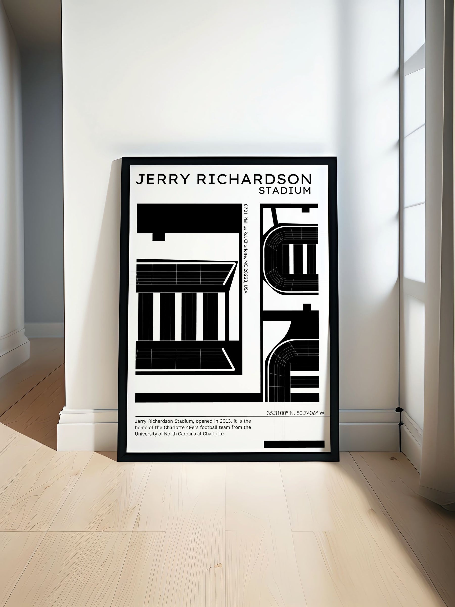 JERRY RICHARDSON STADIUM POSTER