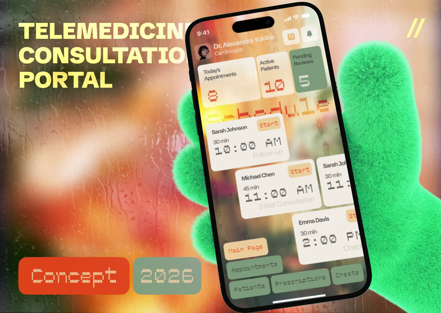 Consultation Mobile iOS App Design
