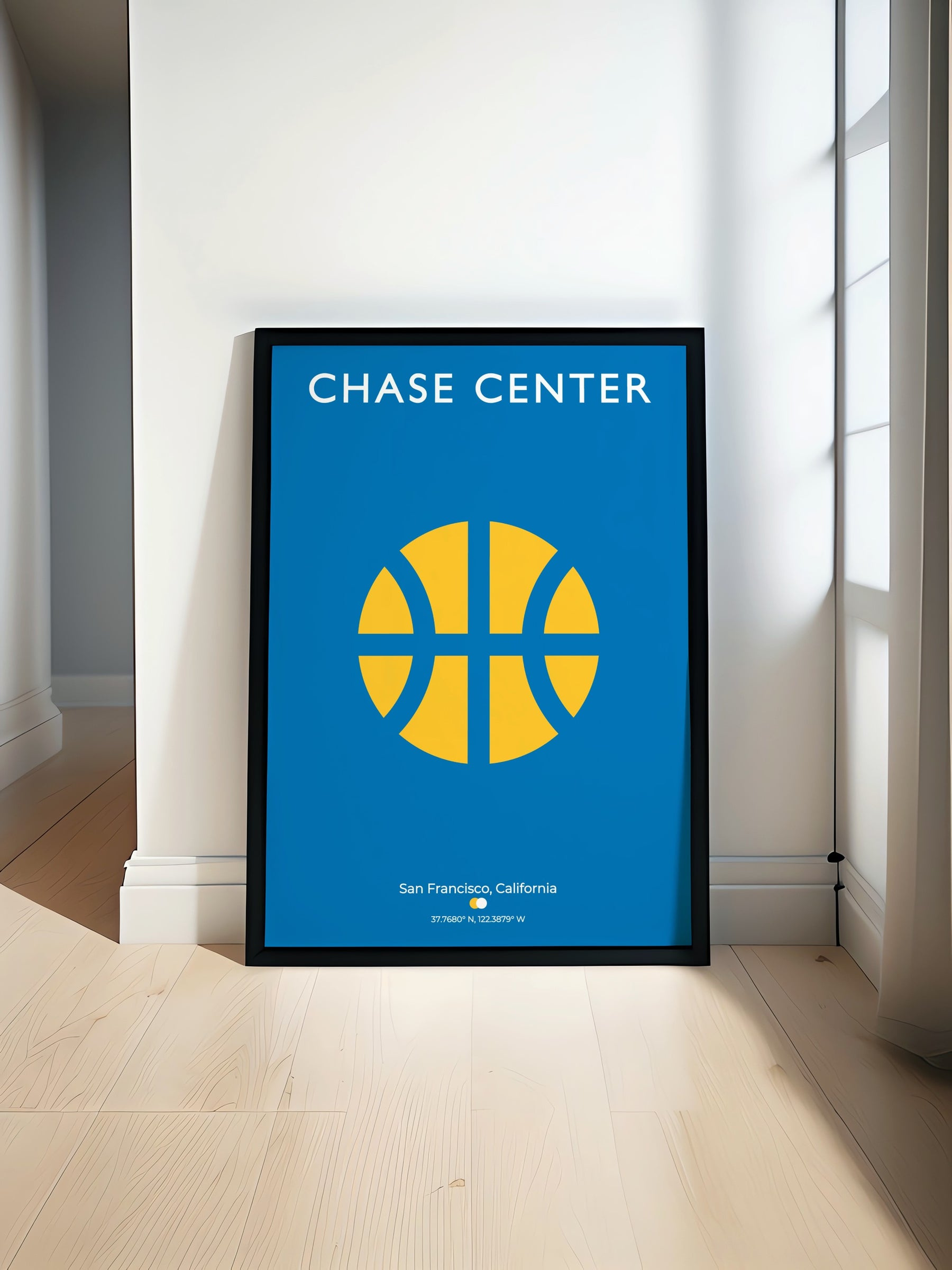 CHASE CENTER STADIUM POSTER
