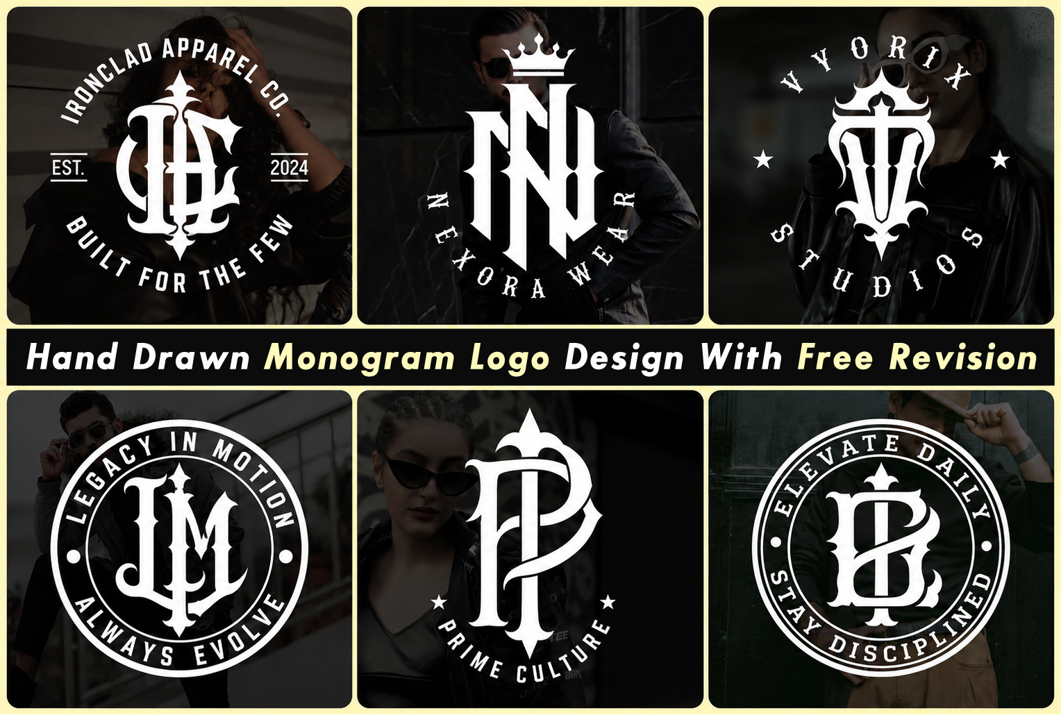 Example of Monogram Logo Design