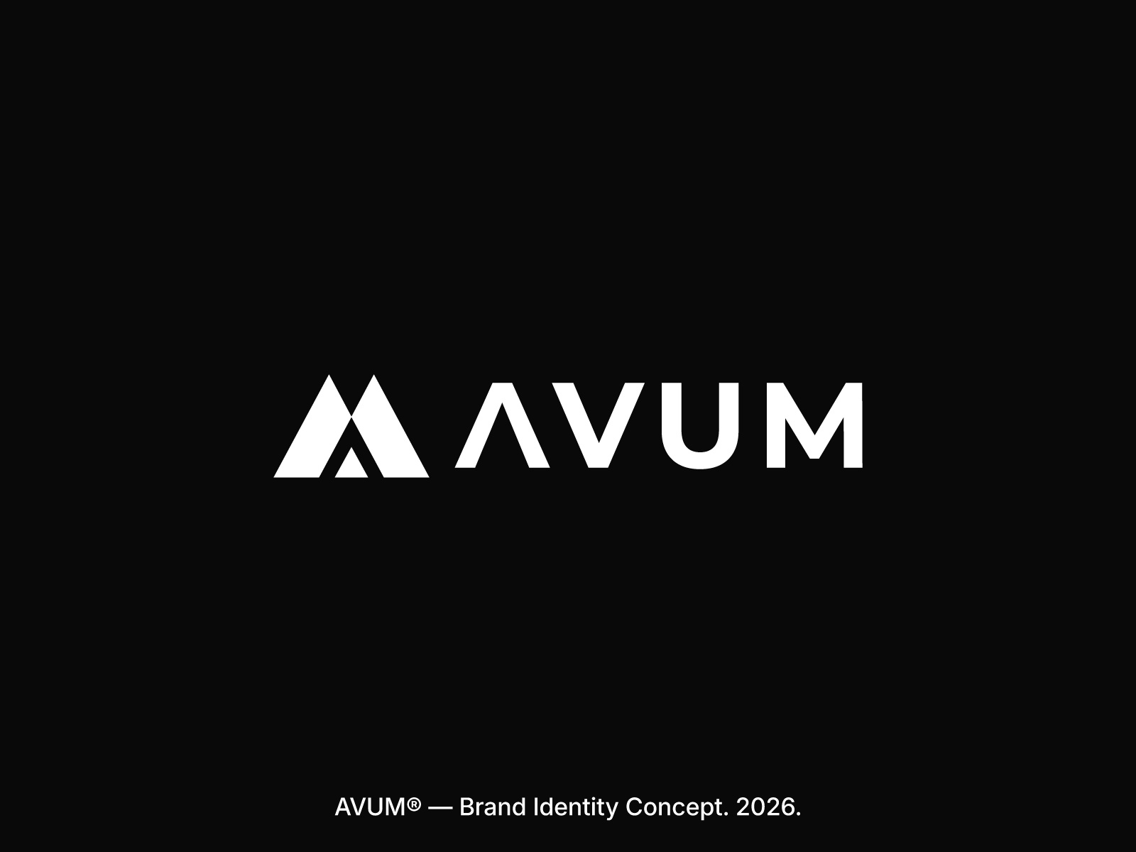 AVUM — Premium Tech Brand Identity & Logo Design