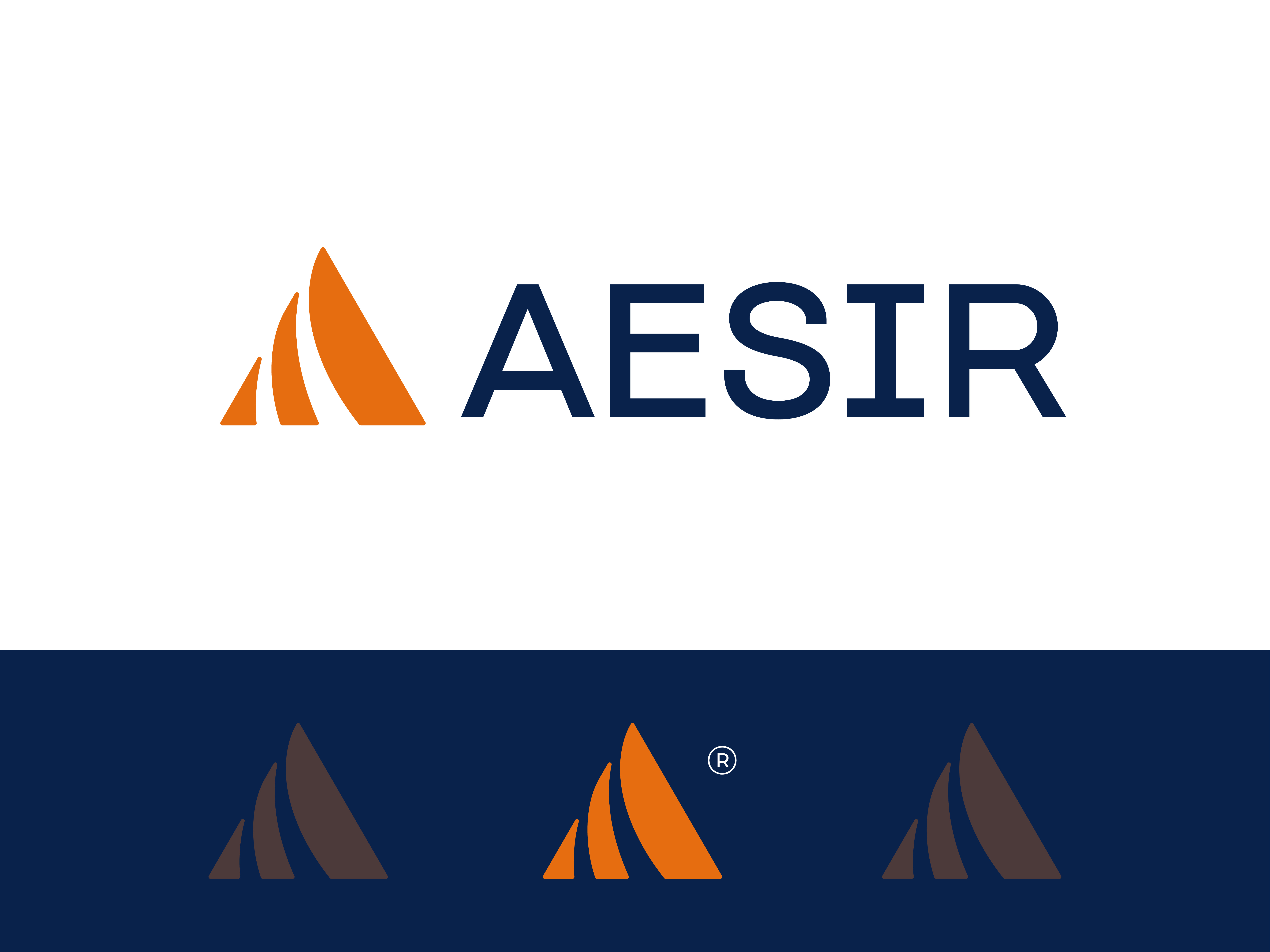 Aesr logo design, letter "A", brand, a logo