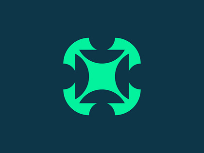 Human Connectivity, Digital Network & Modern Tech Logo Design