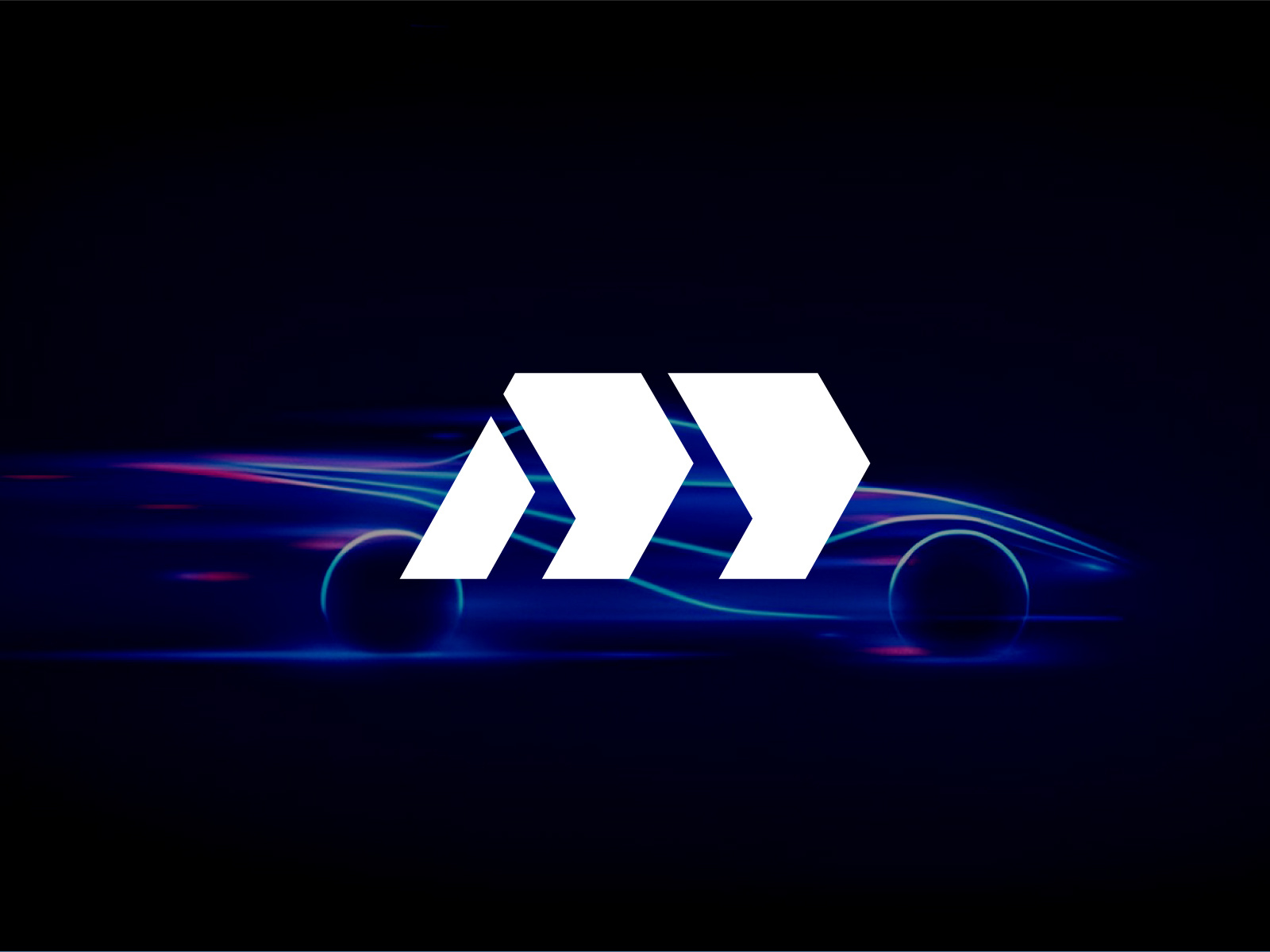M Motion – Futuristic Speed Logo Design