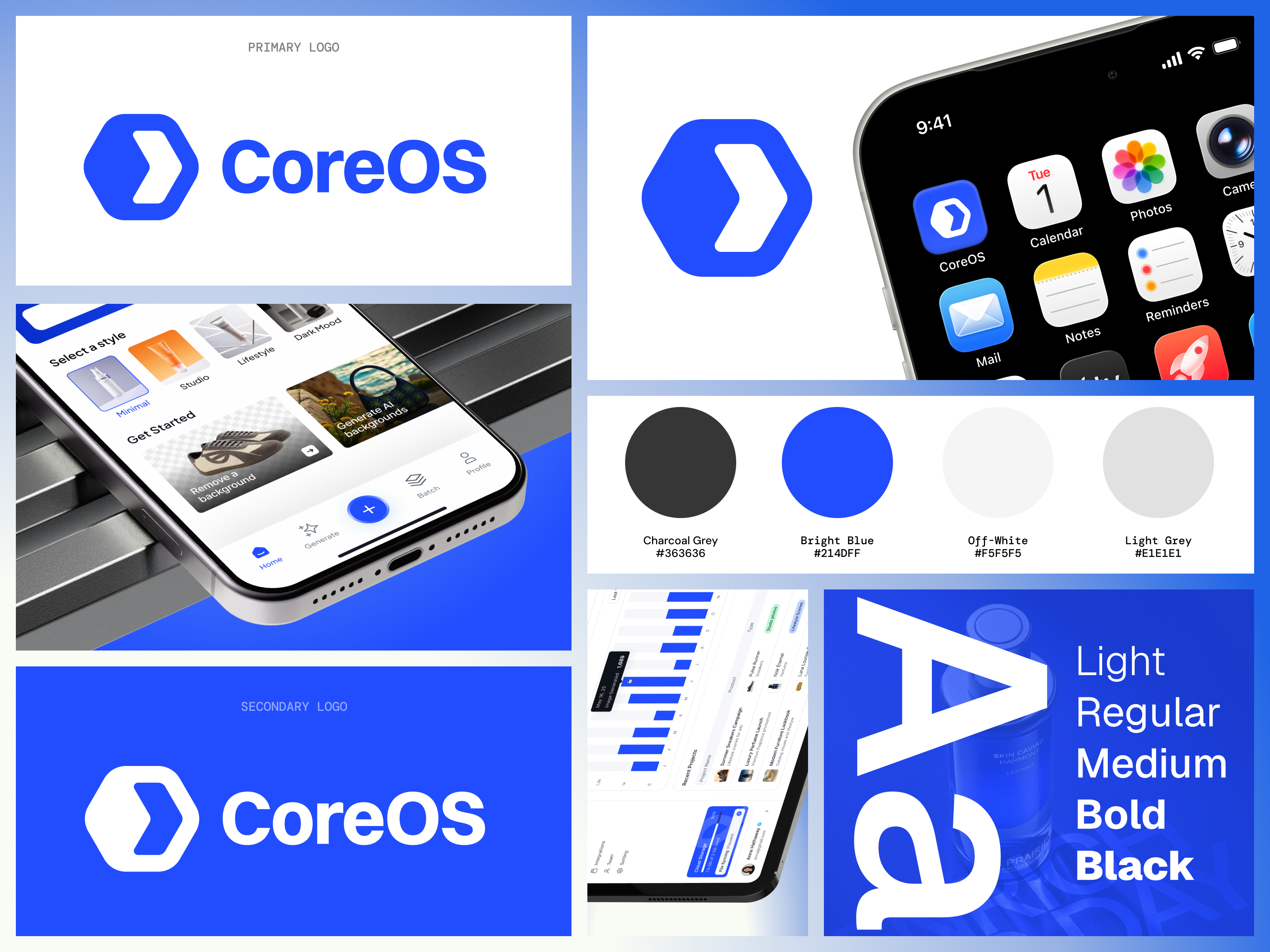 Branding for AI Product Visual Creator Platform