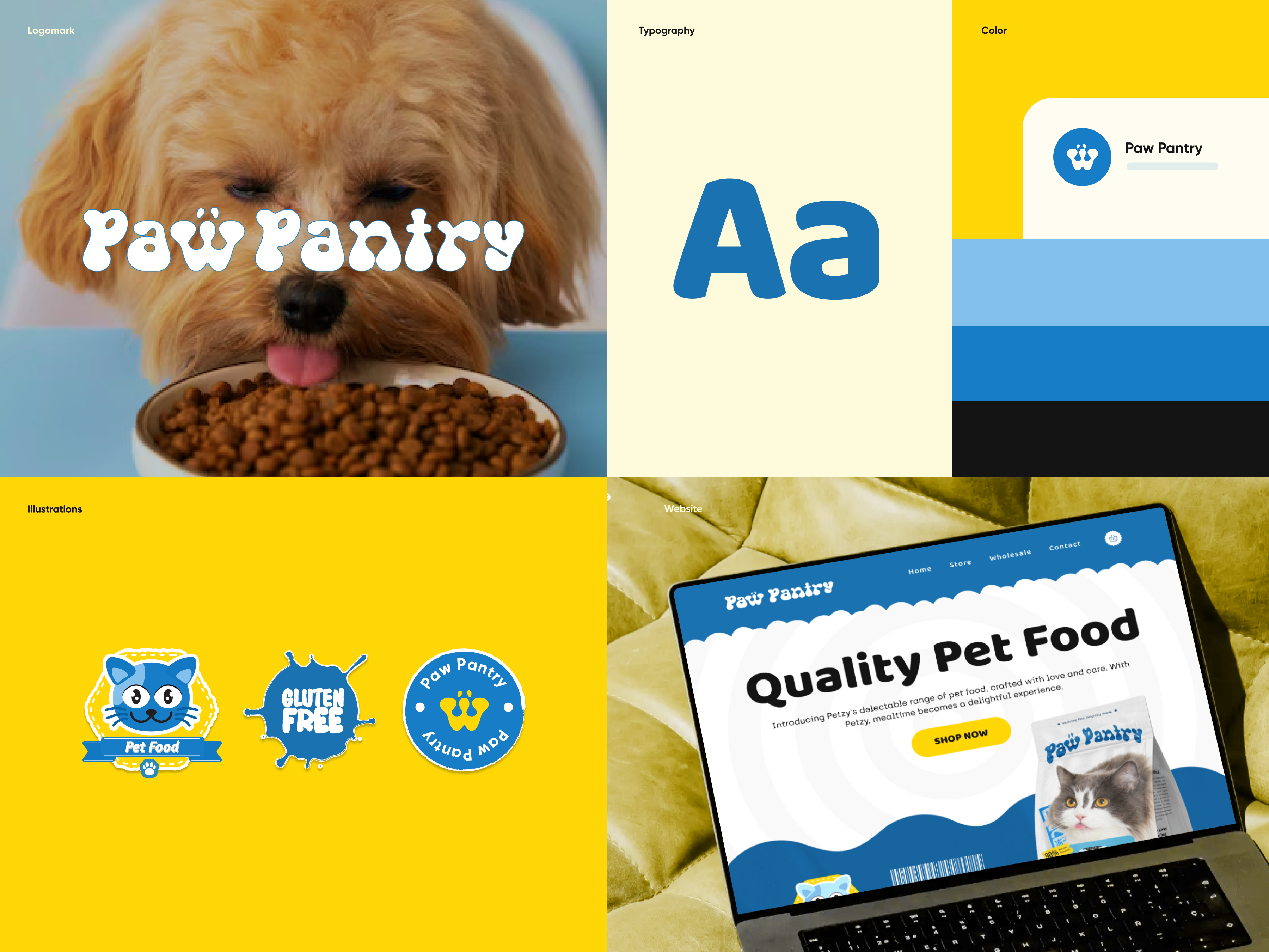Paw Pantry - Pet food branding