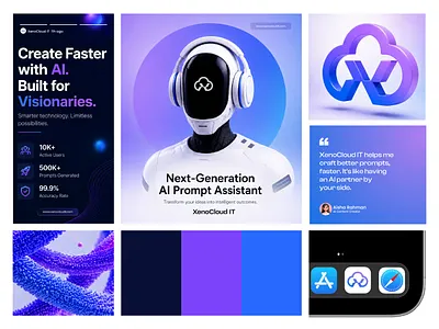 AI Branding, SaaS Brand Identity, Tech Startup Logo, App Design ai app design ai branding ai logo ai startup app branding brand identity digital branding futuristic branding logo design modern branding saas branding startup branding tech branding tech logo visual identity