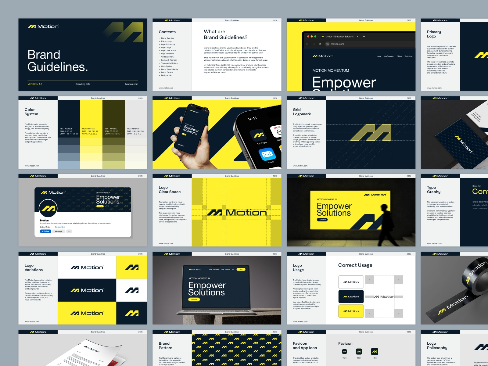 Example of Branding Kit (Full Package)
