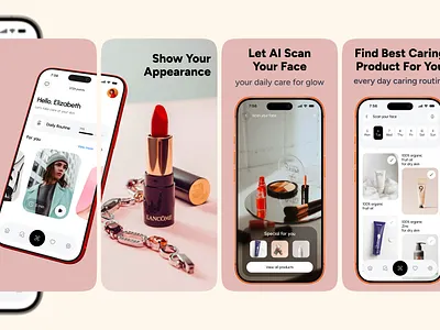 App Store Screenshots Design With Figma android screenshots app screenshots app screenshots design app store screenshots app ui ux design beauty app design figma figma design ios screenshots play store screenshots screenshots design