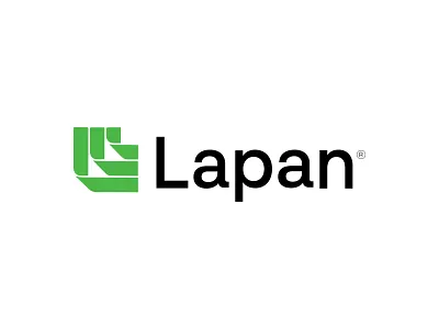 Lapan – Modern Minimal Green Abstract Logo, Professional Logo abstract logo business logo clean logo concept creative logo design eco logo green abstract logo green logo logo minimal logo design modern brand identity modern logo professional logo startup logo tech company logo tech logo visual identity