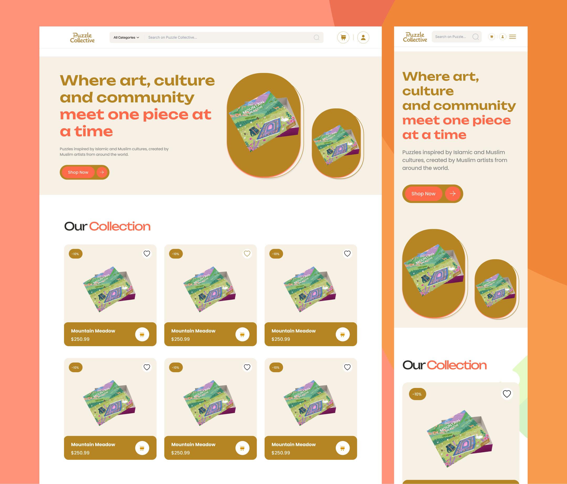 Puzzle Collective E-commerce Website Design figma website puzzle puzzle collective puzzle collective website puzzle ecommerce website puzzle shop puzzle shop website puzzle ui puzzle website puzzle website ui design uiux website ui design
