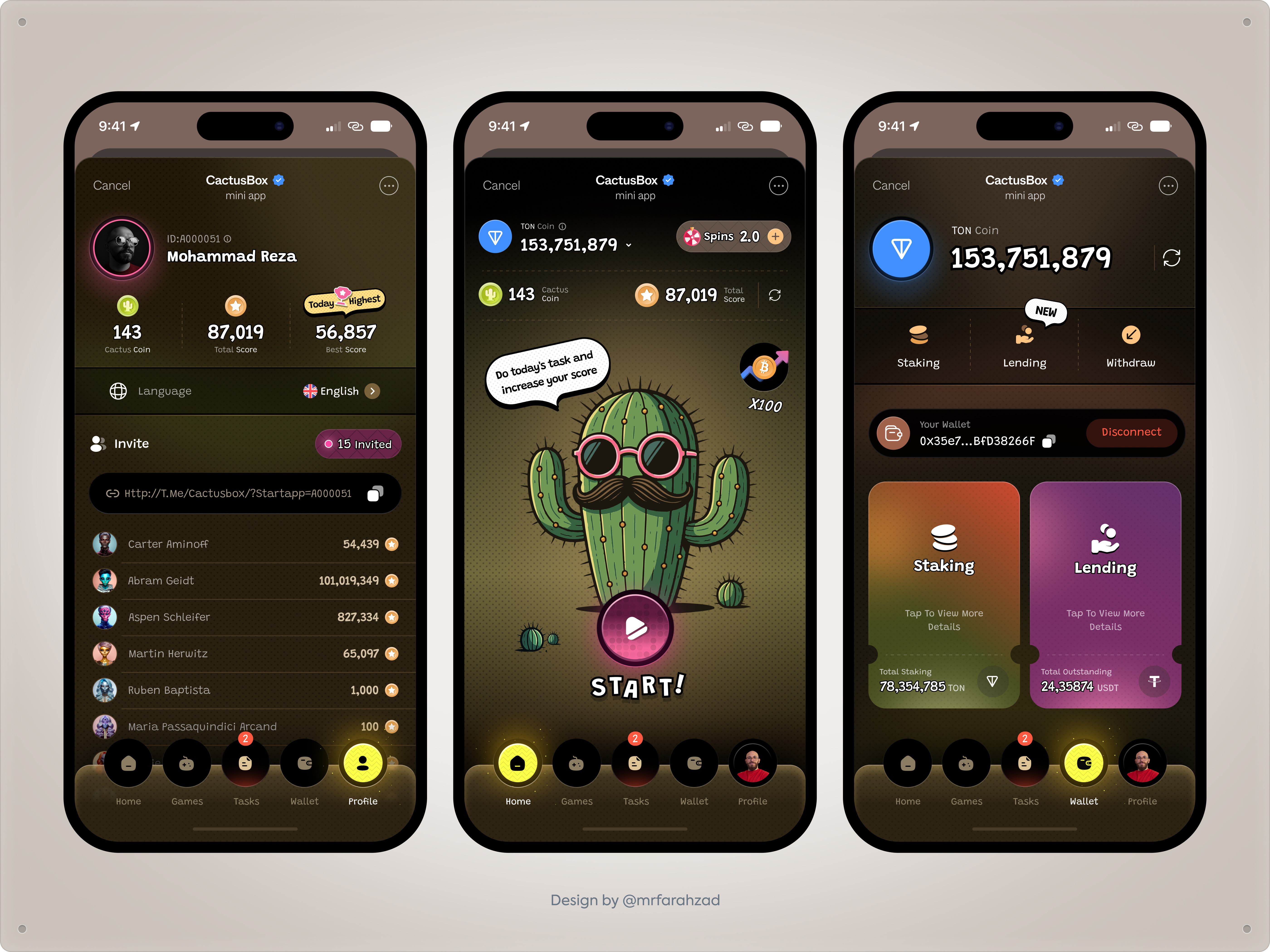 CactusBox🌵 Mini App Game