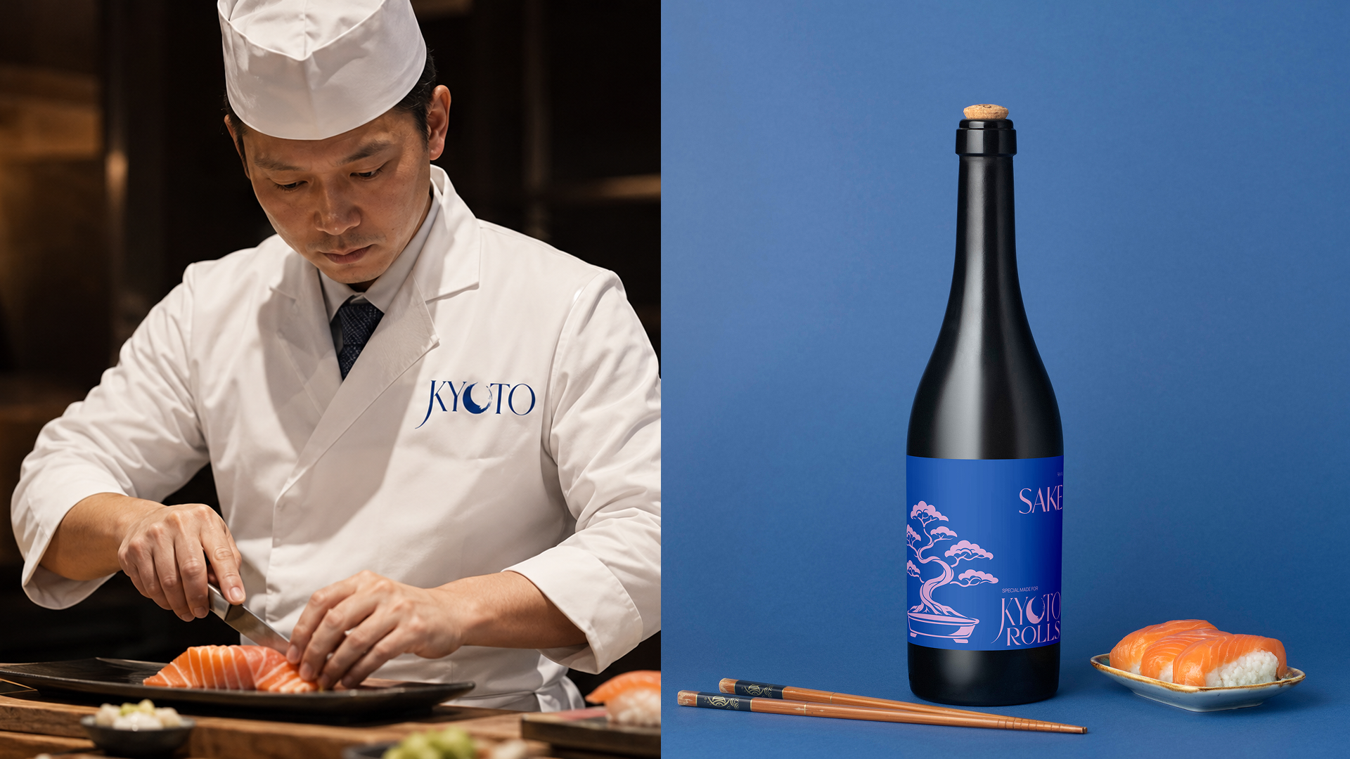 Kyoto Rolls — Asian Restaurant Visual Identity art direction artdirection bar branding brand identity brandexperience branding editorialdesign graphic design identitysystem japanese logo design luxurybranding minimalism packing design printdesign restaurant branding signagedesign sushi branding typography visual identity