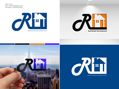 Real Estate Development Logo Concept a b c d e f g h i j k l m n o p animation branding design graphic design icon illustration logo logo design mark modern logo vector