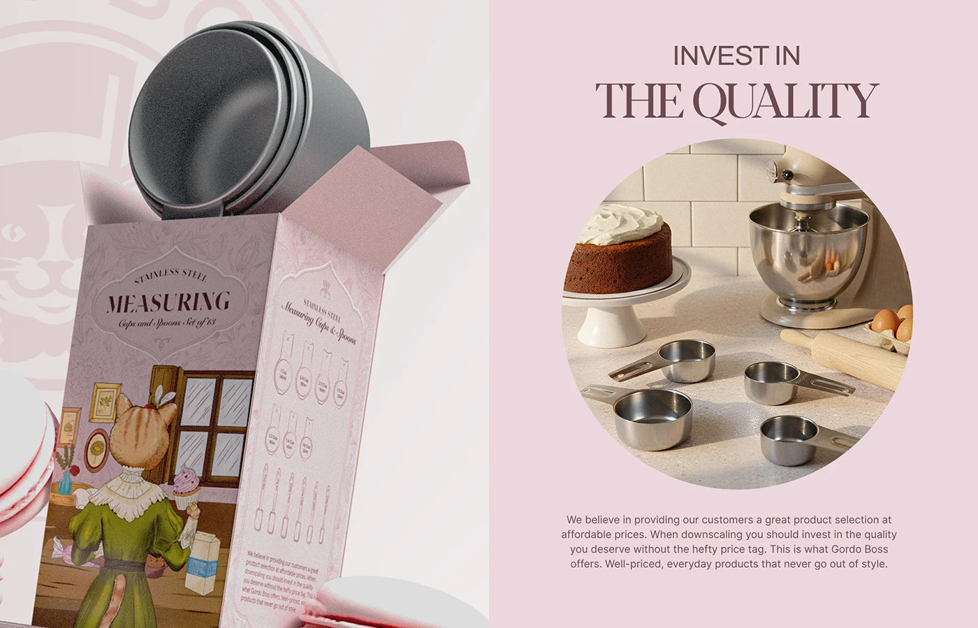 Measuring Spoons – Packaging Design 4/5 3d branding graphic design illustration ui