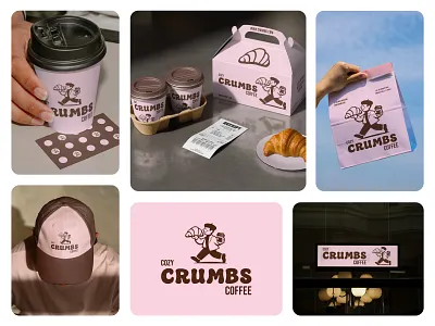 cozy crumbs coffee I logo & branding baked logo bakery logo bar logo bento brand identity branding cafe branding cafe logo coffee logo cookies crumbs logo food logo logo logo design logos modern logo new branding top branding unique logo