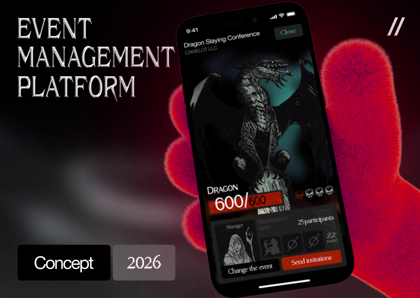 Management Mobile iOS App Design