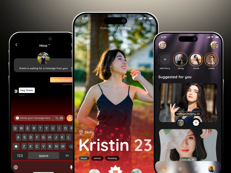 Ai dating app design