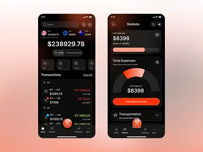 VaultPay — Fintech Mobile App UI app app design app interface application ui best ui fintech fintech mobile app mobile mobile app design mobile app ui mobile ui modern app ui modern ui popular ui ui design ui ux ui ux design