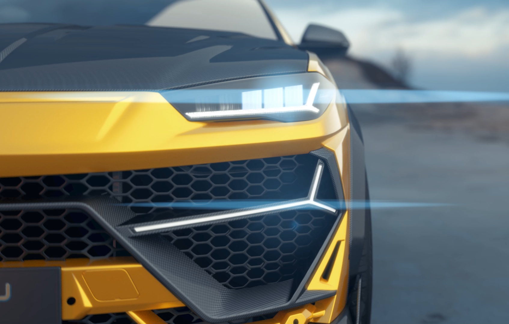 Modified urus 3d animation branding graphic design motion graphics