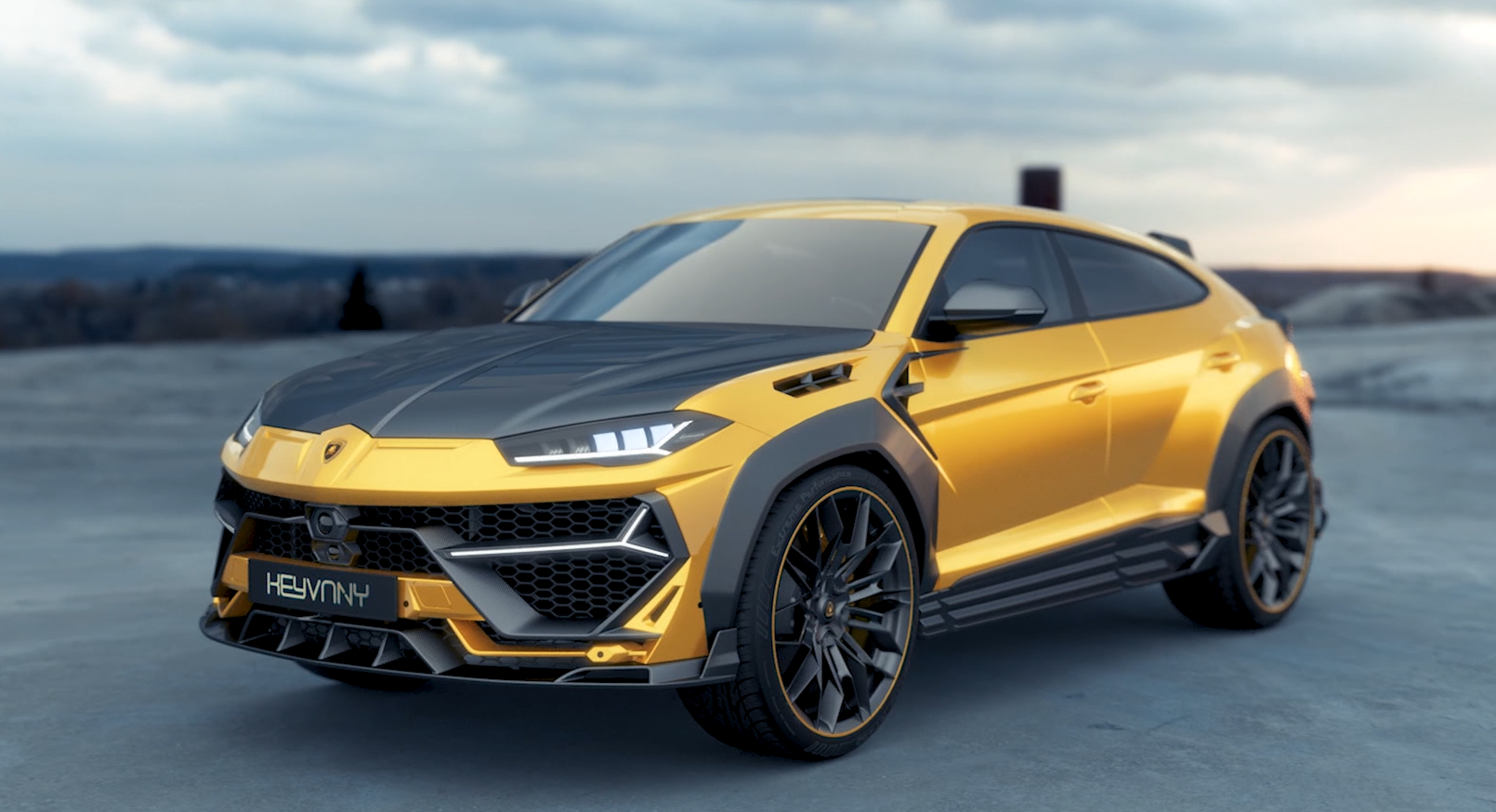 Example of Realistic Automobile  3D Animation