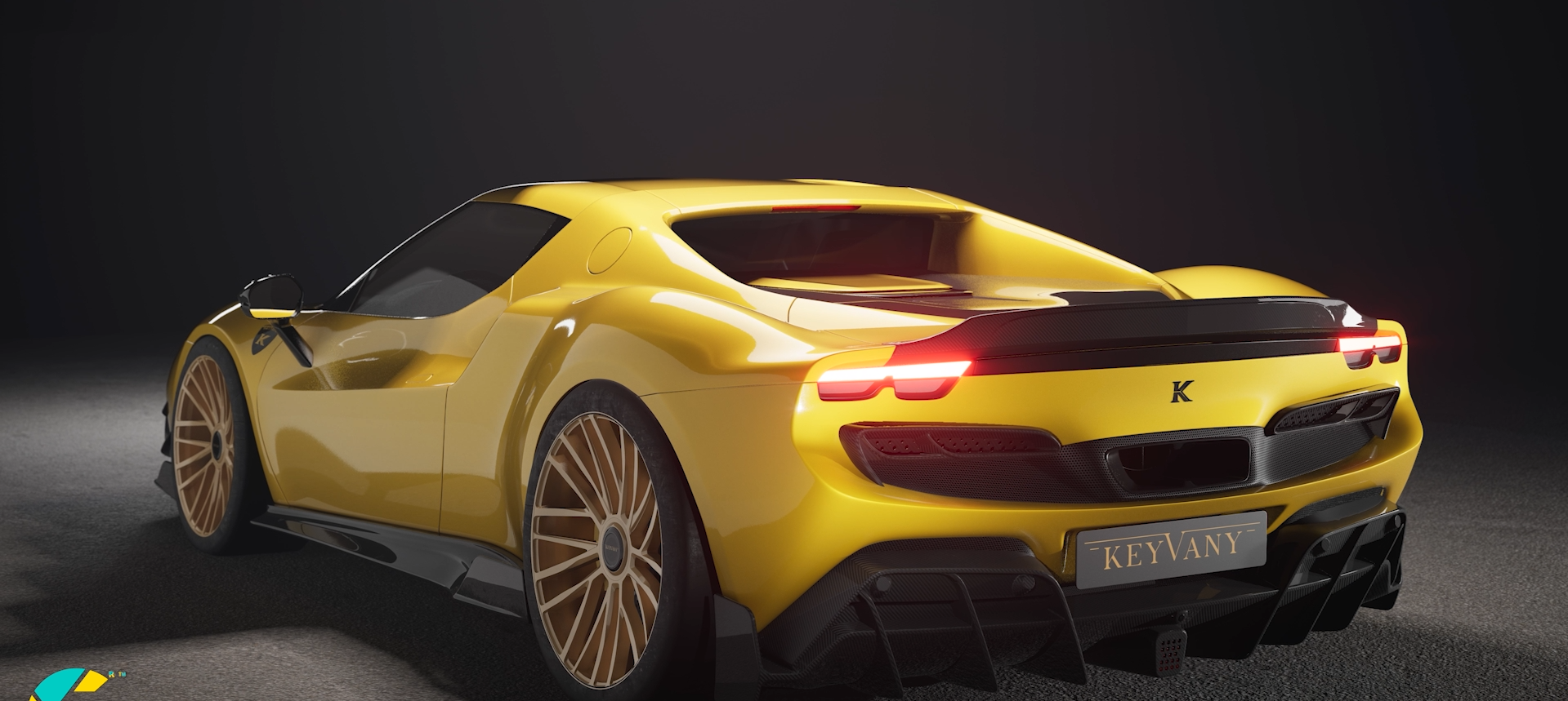 Modified Ferrari Showcase 3d animation branding graphic design motion graphics